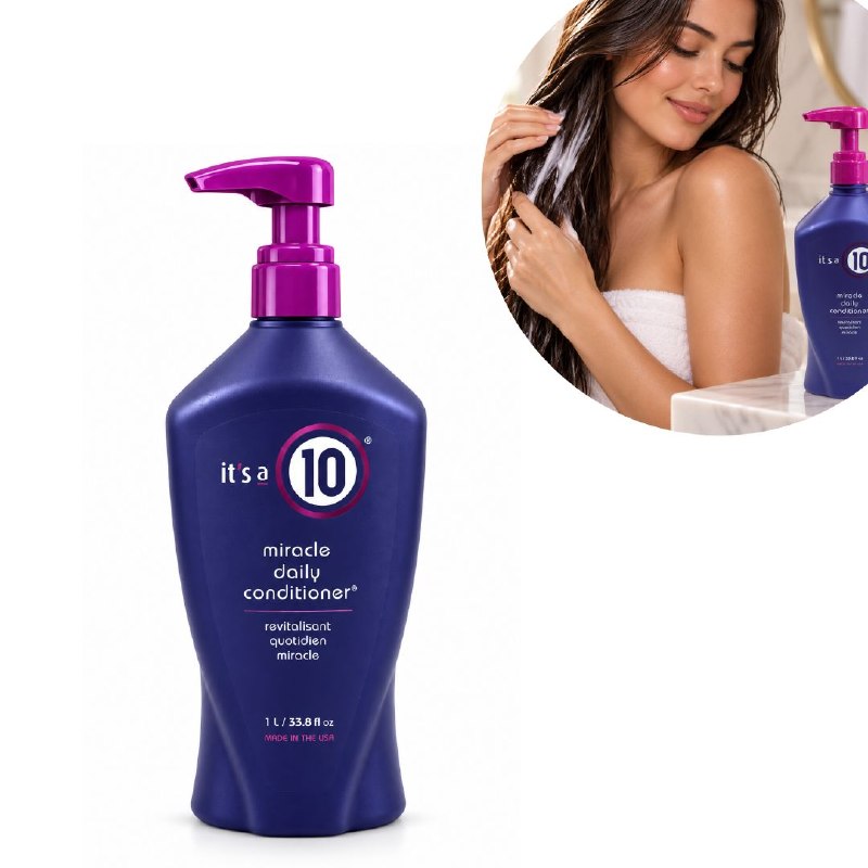 ACONDICIONADOR NUTRITIVO E HIDRATANTE CON PROTECCION UV IT'S A 10 1L