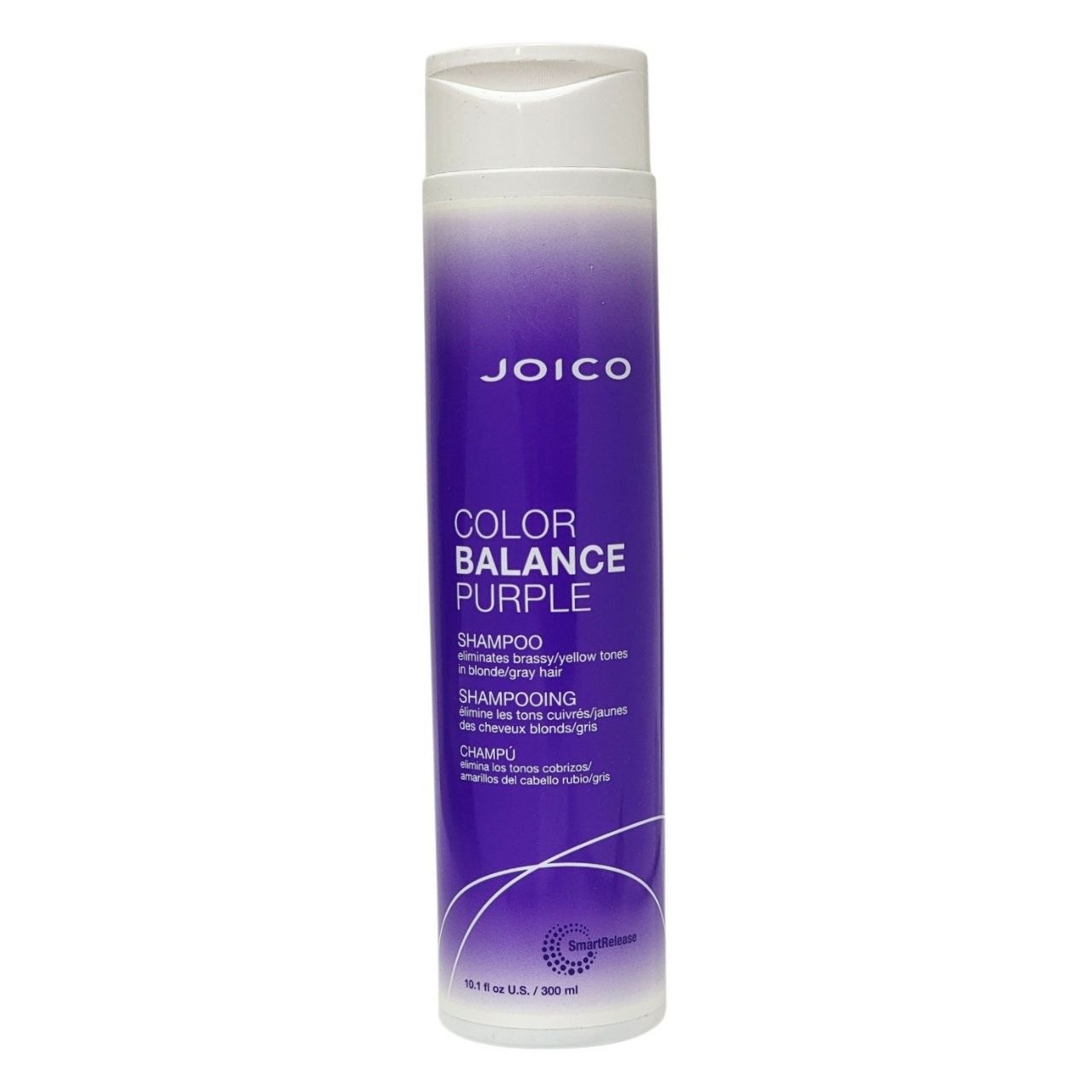SHAMPOO MATIZADOR DE COLOR MORADO PARA CABELLO RUBIO COLOR BALANCE JOICO 300ML