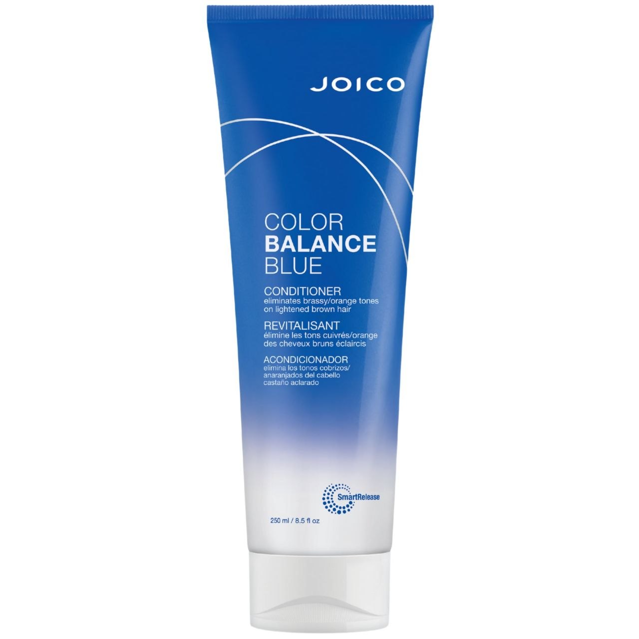 ACONDICIONADOR MATIZADOR AZUL PARA CABELLO CASTAÑO ACLARADO COLOR BALANCE JOICO 250ML