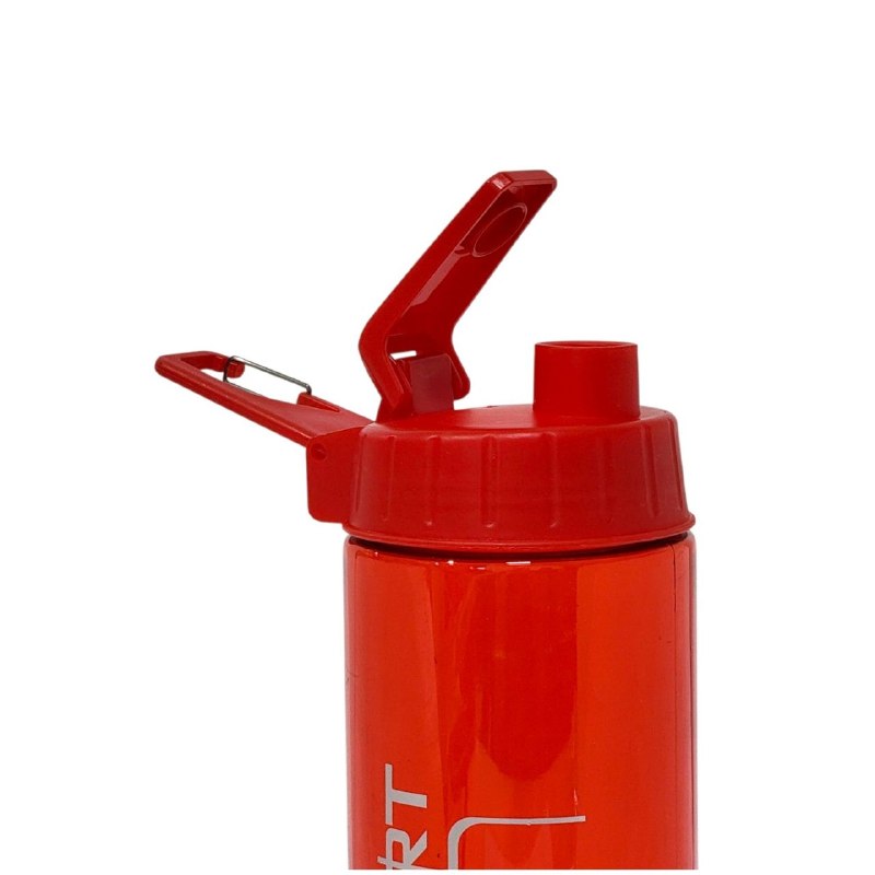 BOTELLA MEZCLADORA DEPORTIVA PORTATIL DE PLASTICO DE ALTA RESISTENCIA 26X6CM