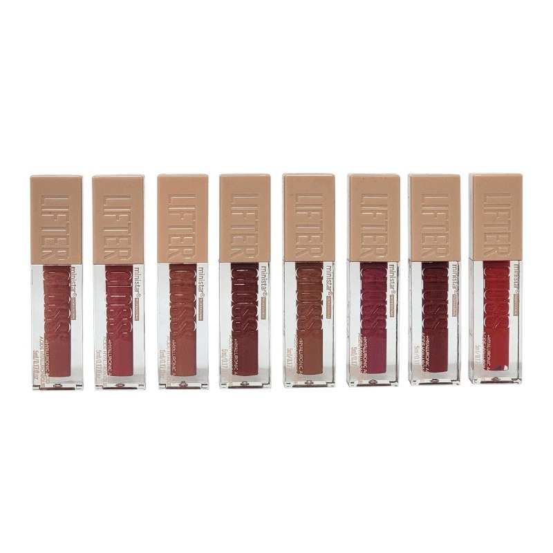 BRILLO LABIAL CON FORMULA DE ACIDO HIALURONICO HIDRATANTE BRILLANTE MINISTAR 12ML (DUPE DE MAYBELLINE)