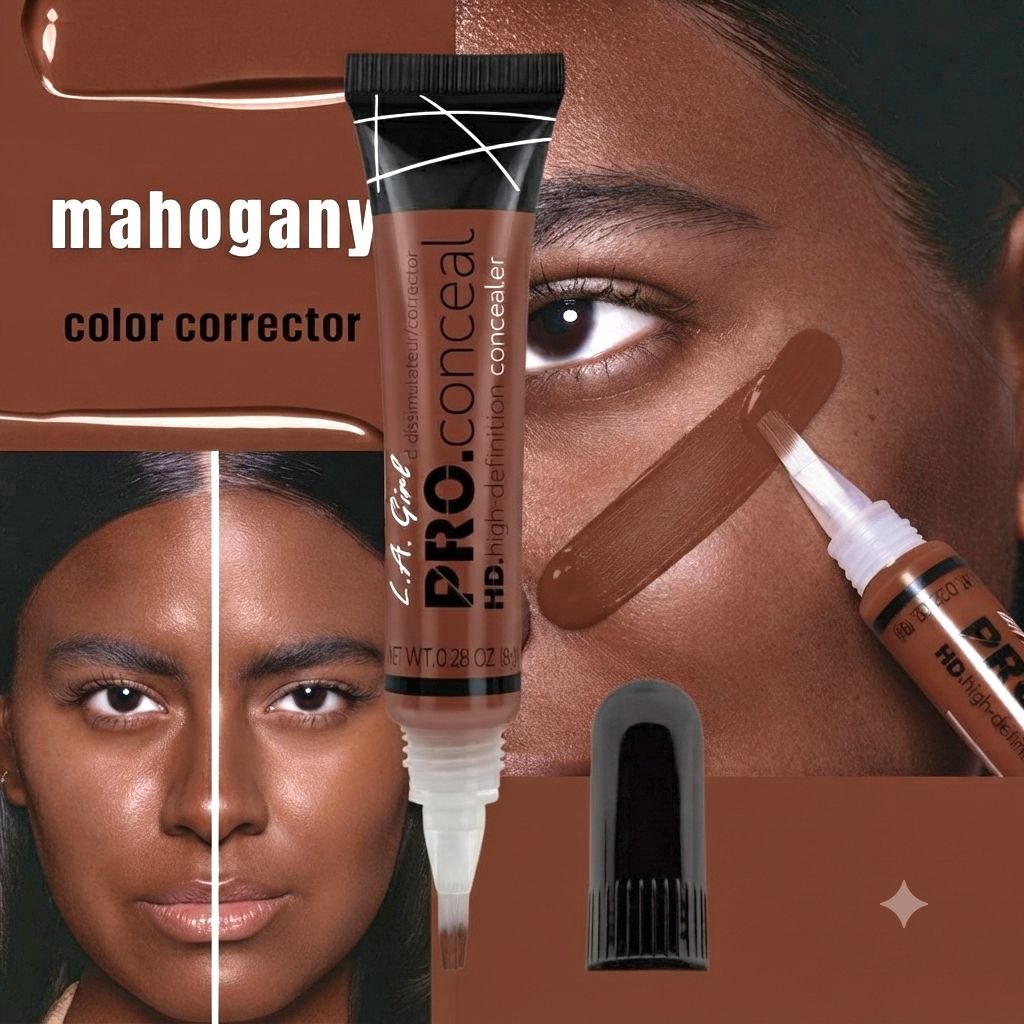 CORRECTOR LÍQUIDO TONO GC989 MAHOGANY PRO CONCEAL L.A. GIRL 8G