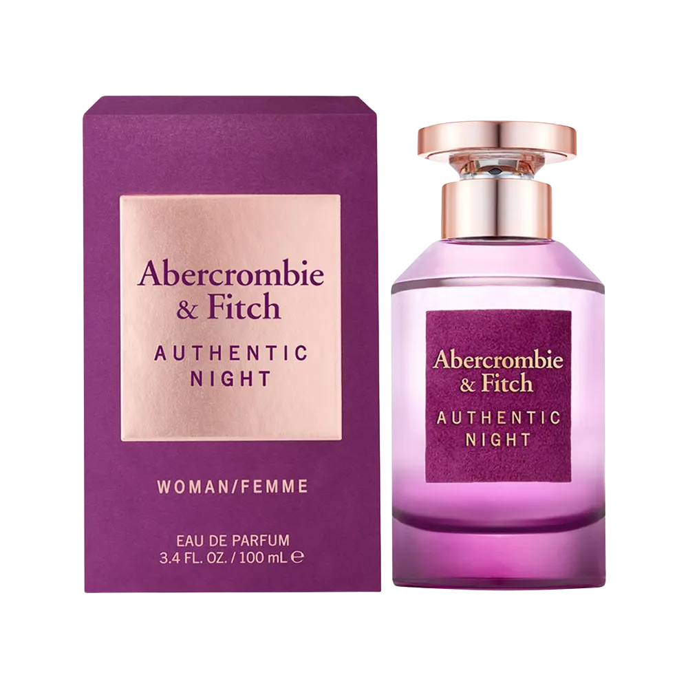 ABERCROMBIE & FITCH AUTHENTIC NIGHT WOMAN EDP 100ML (M)