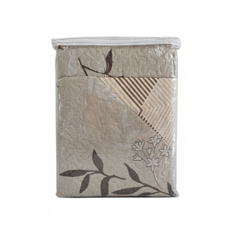 JUEGO DE SABANAS CAMERA EDREDON REVERSIBLE DE 3PCS QUEEN BENELI HOME