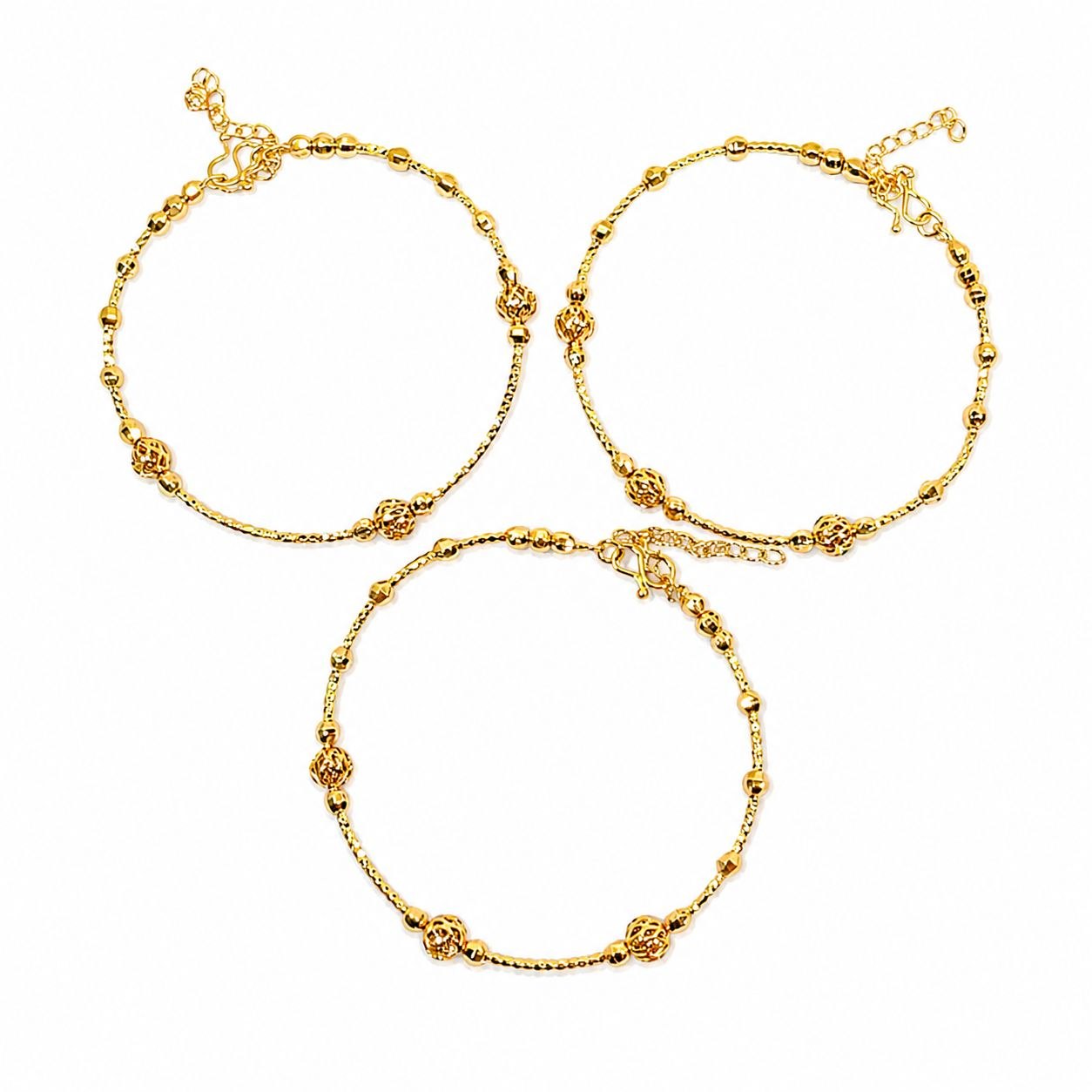 PULSERA DE ENCHAPE PARA DAMA