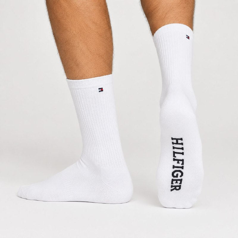 CALCETA ALTA TOMMY HILFIGER PARA HOMBRE 5 PARES TALLA ÚNICA