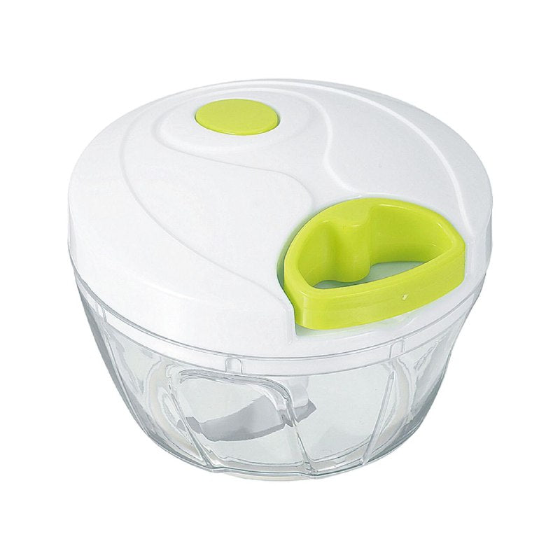 CORTADOR DE ALIMENTOS, PROCESADOR PICADOR DE ALIMENTOS MANUAL CON CUERDA PARA FRUTAS, VERDURAS Y CARNE