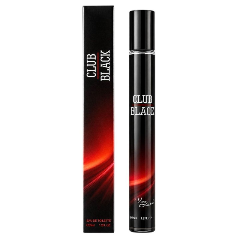 PERFUME EN TUBO PARA HOMBRE VIVA LUCK CLUB BLACK EDT 35ML (H) (AROMA SIMILAR POLO RALPH CLUB)