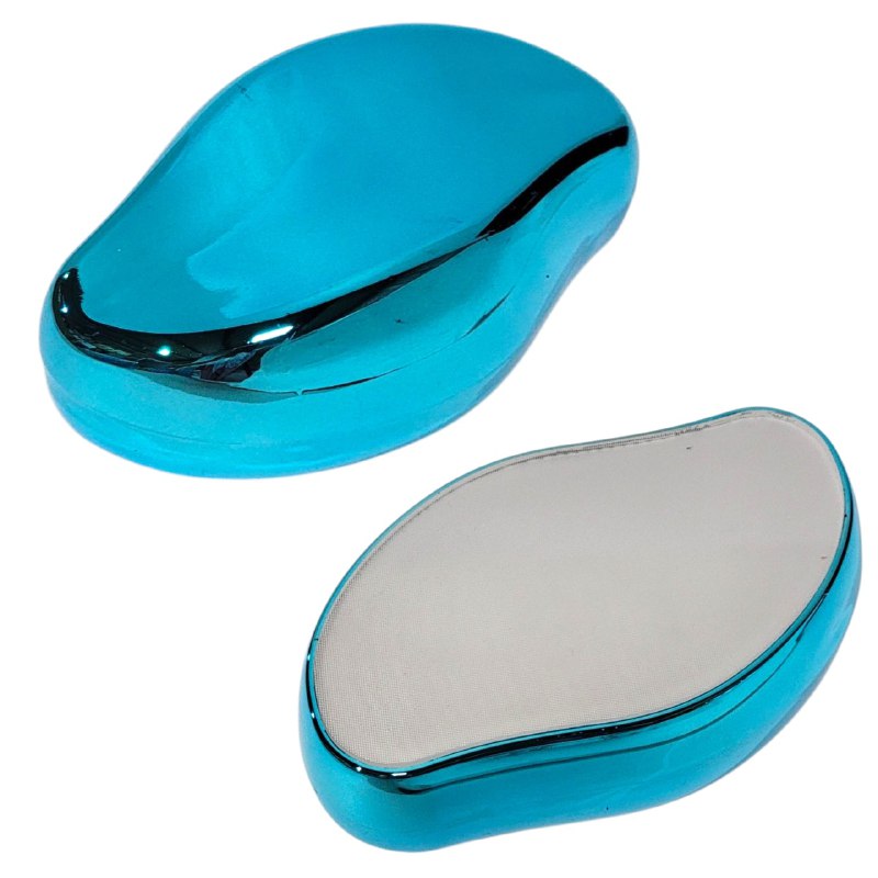 DEPILADOR MANUAL DE CRISTAL Y EXFOLIANTE CORPORAL 2 EN 1
