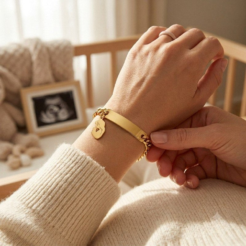 PULSERA DE ENCHAPE PARA DAMA 16CM