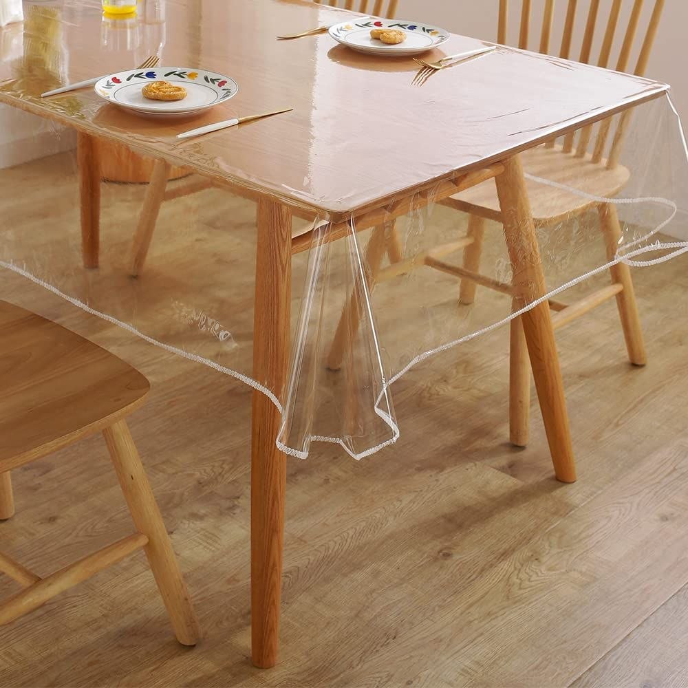 PROTECTOR DE MESA PLASTICO RECTANGULAR 152X264CM