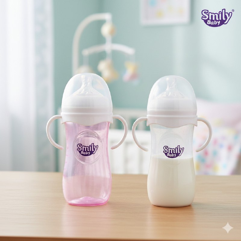 BIBERON CHUPON PARA BEBES CON ASAS, PEPE APTO PARA USO DESDE NACIMIENTO, TETINA SUAVE ESPIRAL FLEIXBLE DE 125ML SMILY BABY 2UND