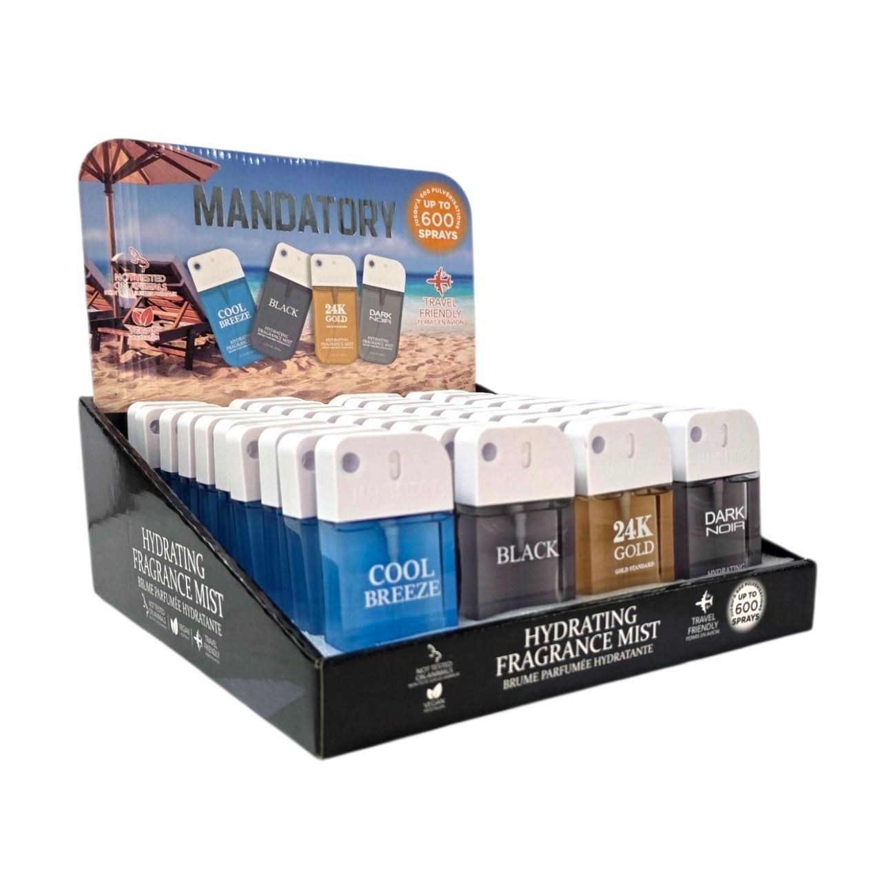 BODY MIST HIDRATANTE DE VIAJE MANDATORY 45ML