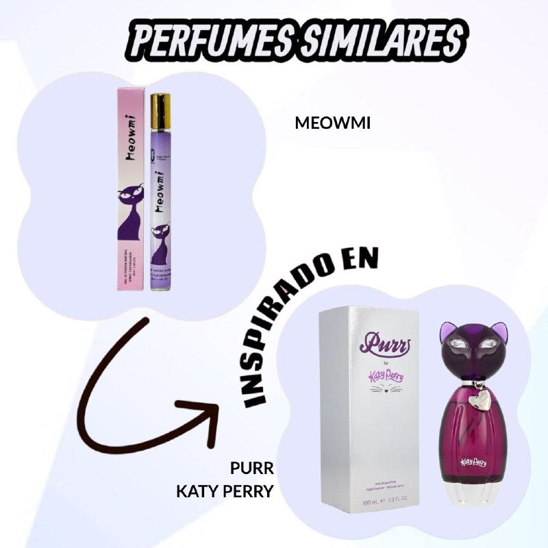 PERFUME EN TUBO PARA DAMA MEOWMI EPD 35ML (M) (AROMA SIMILAR KATY PERRY MEOW)