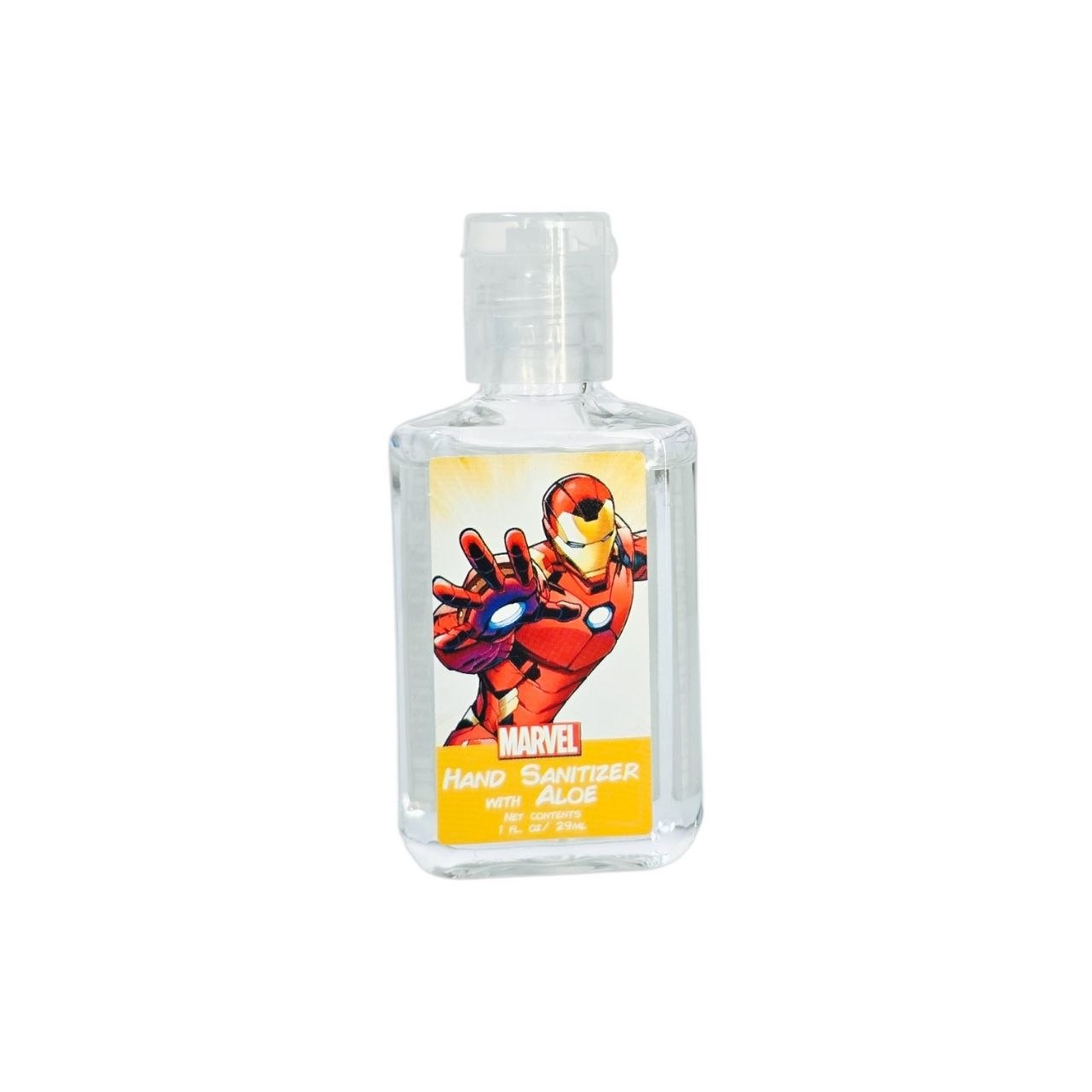 GEL DE MANOS ANTIBACTERIAL CON ALOE VERA DE SUPER HEROES DE MARVEL PORTATIL