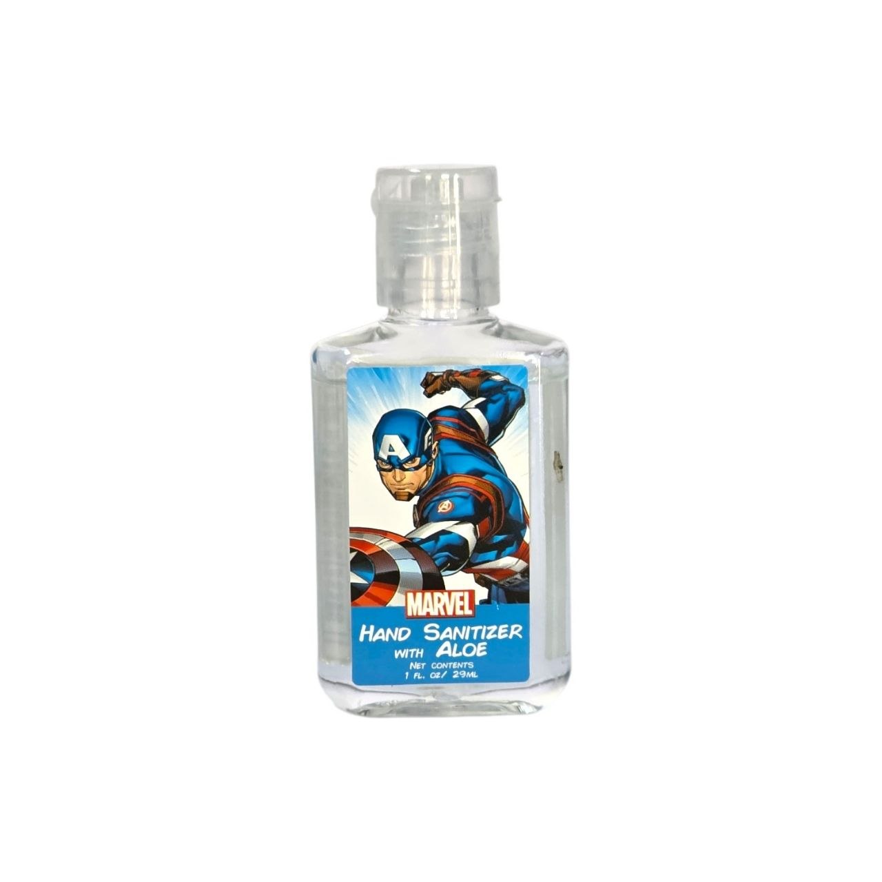 GEL DE MANOS ANTIBACTERIAL CON ALOE VERA DE SUPER HEROES DE MARVEL PORTATIL