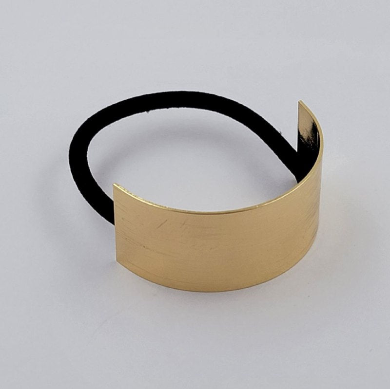 COLA DECORATIVA METALICA PARA EL CABELLO COLOR DORADO VARIOS ESTILOS PONY CUFFS
