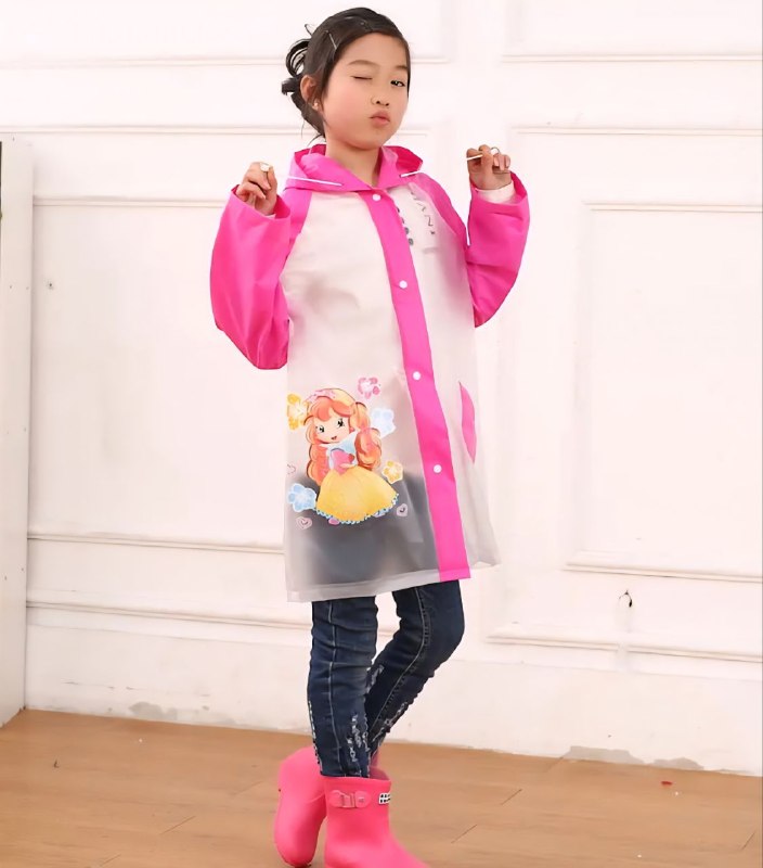 CAPOTE PARA LLUVIA IMPERMEABLE PARA NIÑO/A HUAYI