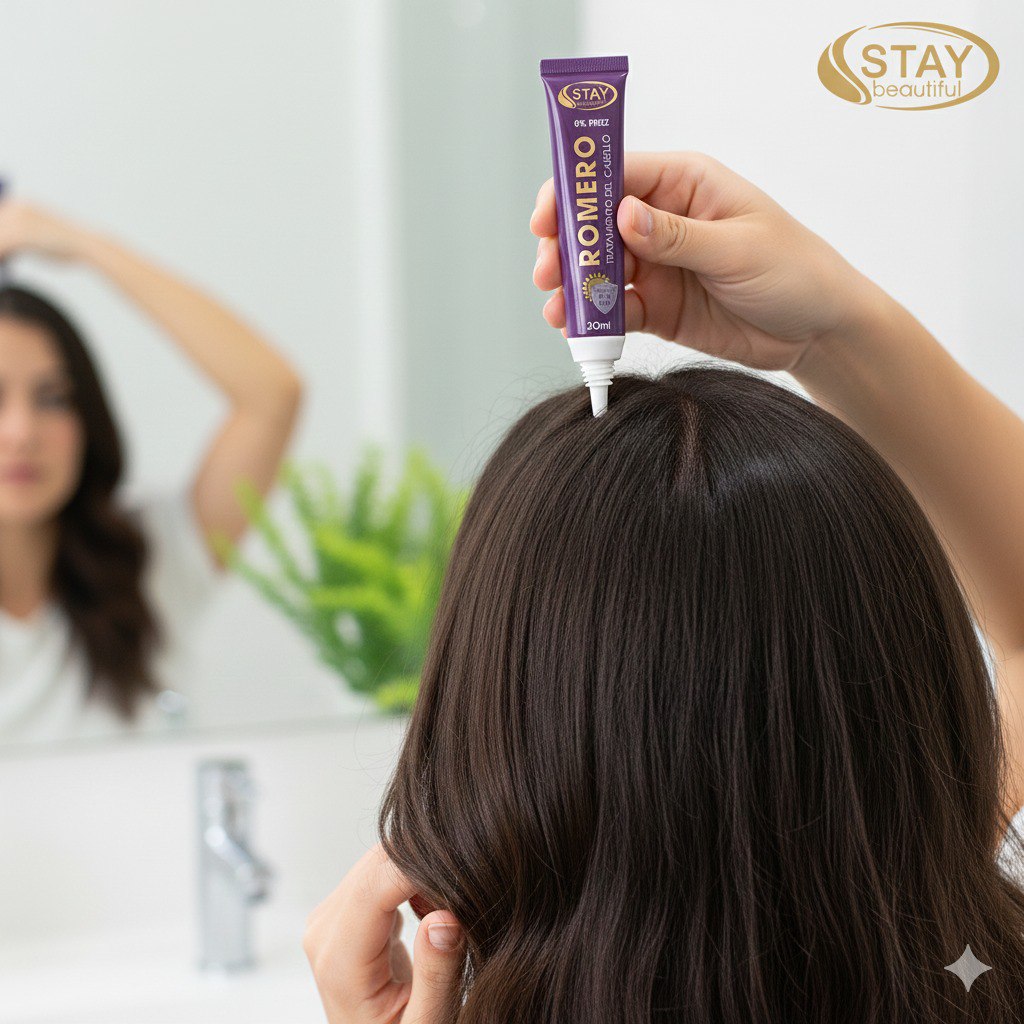 TRATAMIENTO PARA EL CABELLO DE ROMERO ANTIFRIZZ SUAVIZANTE Y CRECEPELO STAY BEAUTIFUL 20ML