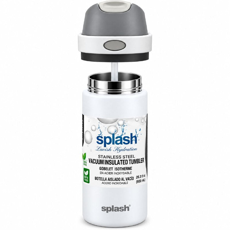BOTE TERMICO DE ACERO INOXIDABLE SPLASH 600ML