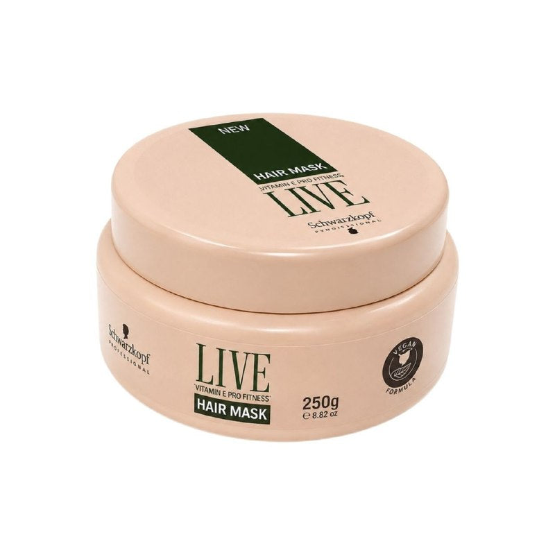 MASCARILLA CAPILAR NUTRICIÓN INTENSIVA Y ANTIOXIDANTE ECOSMETICS LIVE VITAMINA E 250G 1 UND