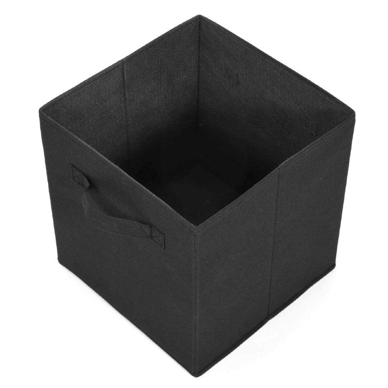 ORGANIZADOR CAJA DE ALMACENAMIENTO PLEGABLE, CESTA PARA LIBROS, JUGUETES, ROPA Y MAS CLOSET ESSENTIALS 26.7X27.9X26.7CM