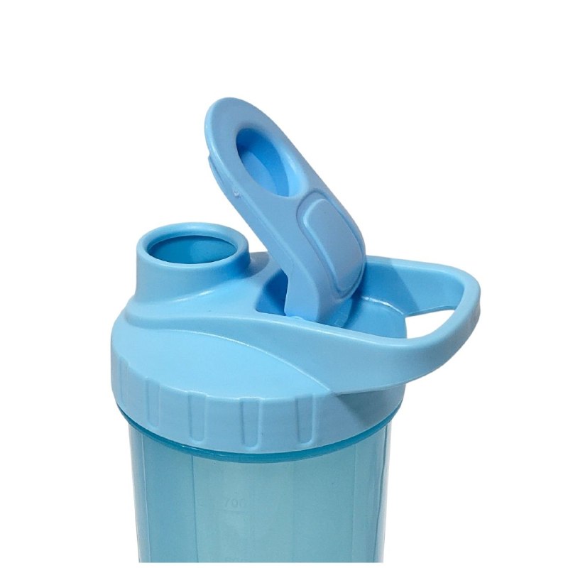BOTELLA MEZCLADORA A PRUEBA DE FUGAS DEPORTIVO DE PLASTICO 800ML