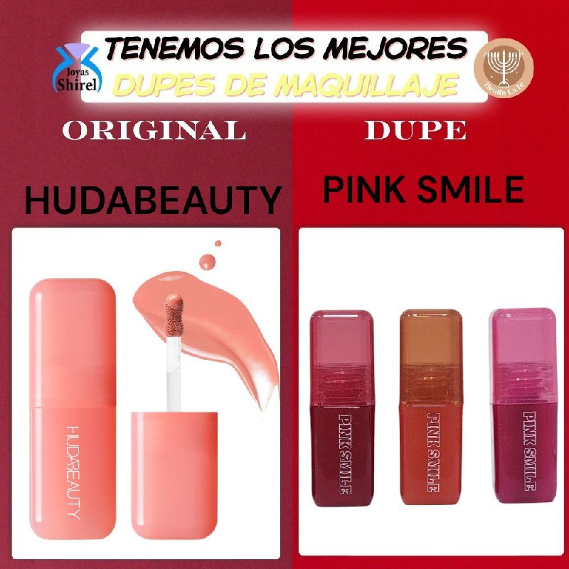 BLUSH LIQUIDO ACABADO LUMINOSO DE LARGA DURACION PINK SMILE 8ML (DUPE DE HUDA BEAUTY)
