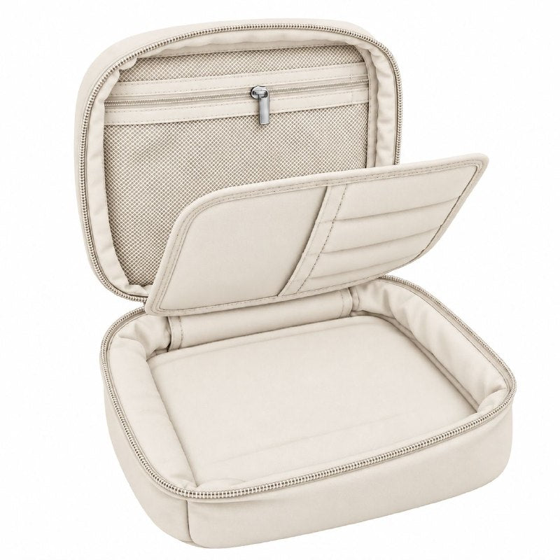 BOLSO COSMETIQUERA ORGANIZADOR CON ASA BEENLOVE 22.5X10X19CM