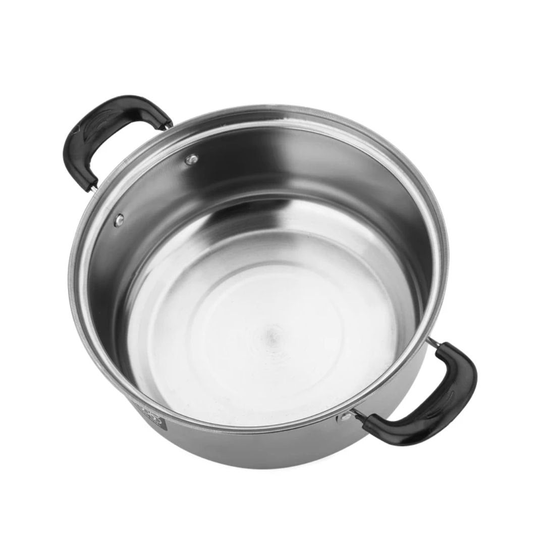 JUEGO DE OLLAS PROFESIONALES DE ACERO INOXIDABLE 5PCS MY HOME