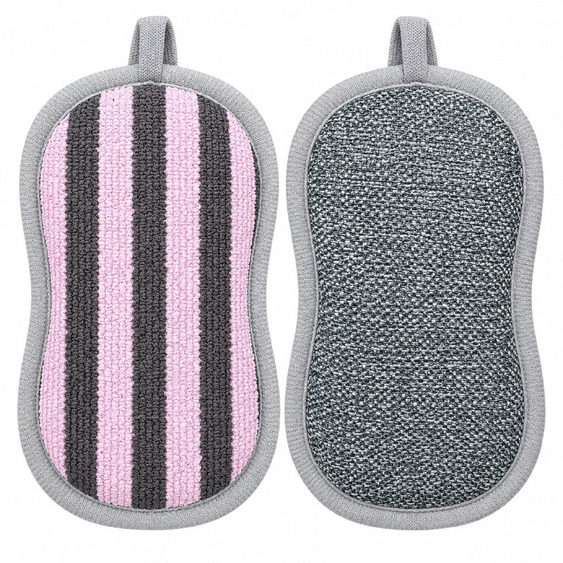 SET DE 2 PASTES MULTIUSOS DE DOBLE TEXTURA DE LIMPIEZA MATRIX 15CM