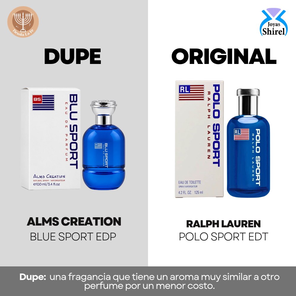 FRAGRANCE WORLD ALMS CREATION BLU SPORT EDP 100ML (H)