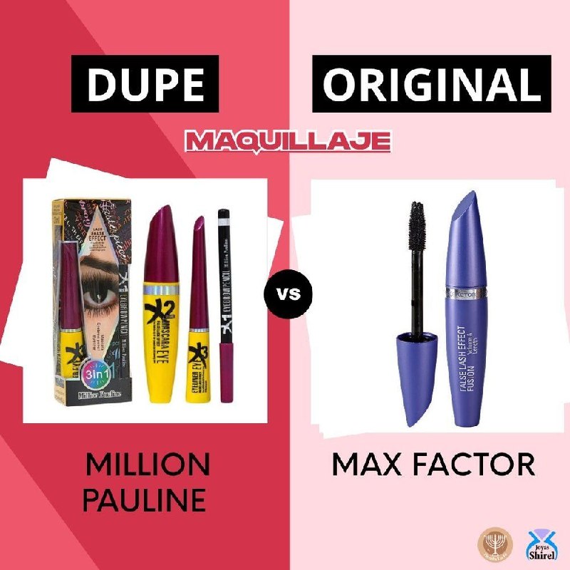 SET DE MAQUILLAJE PARA OJOS 3 EN 1, RIMEL 13.1ML, DELINEADOR LIQUIDO 8ML Y LAPIZ DE CEJAS MILLION PAULINE (DUPE DE MAX FACTOR)