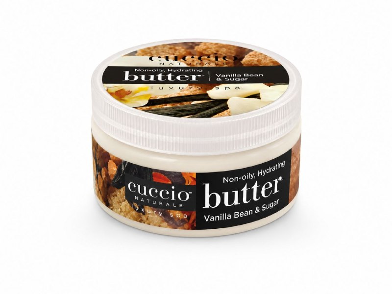 CREMA CORPORAL EXFOLIANTE E HIDRATANTE CON AROMA VAINILLA Y AZUCAR CUCCIO 226G