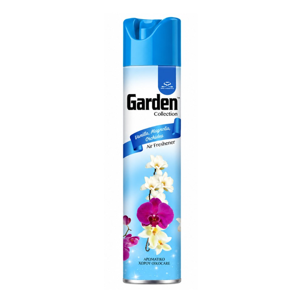 AMBIENTADOR EN AEROSOL CON AROMA A VAINILLA, MAGNOLIA Y ORQUÍDEA GARDEN COLLECTION 300ML