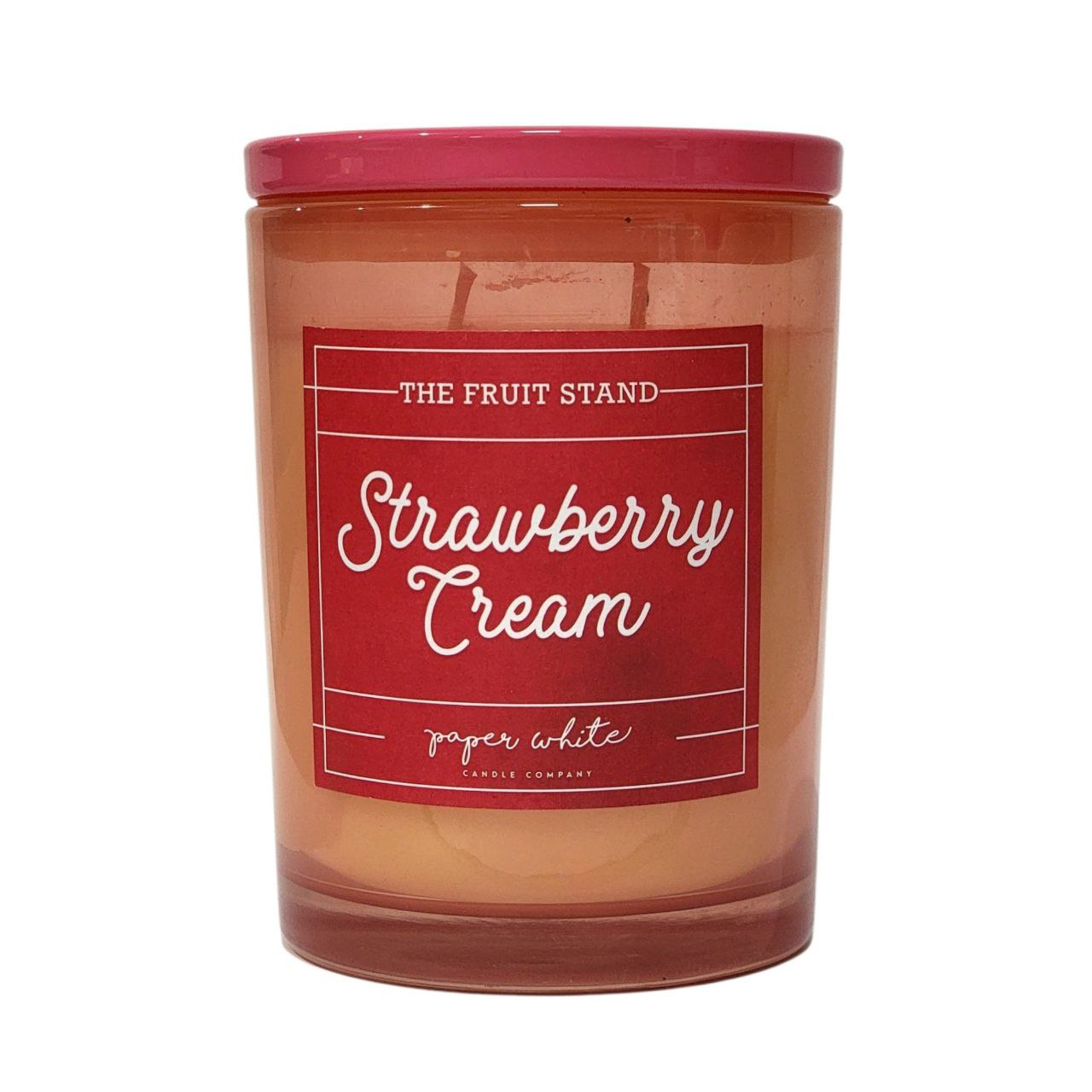 VELA AROMATICA STRAWBERRY CREAM PAPER WHITE 431G