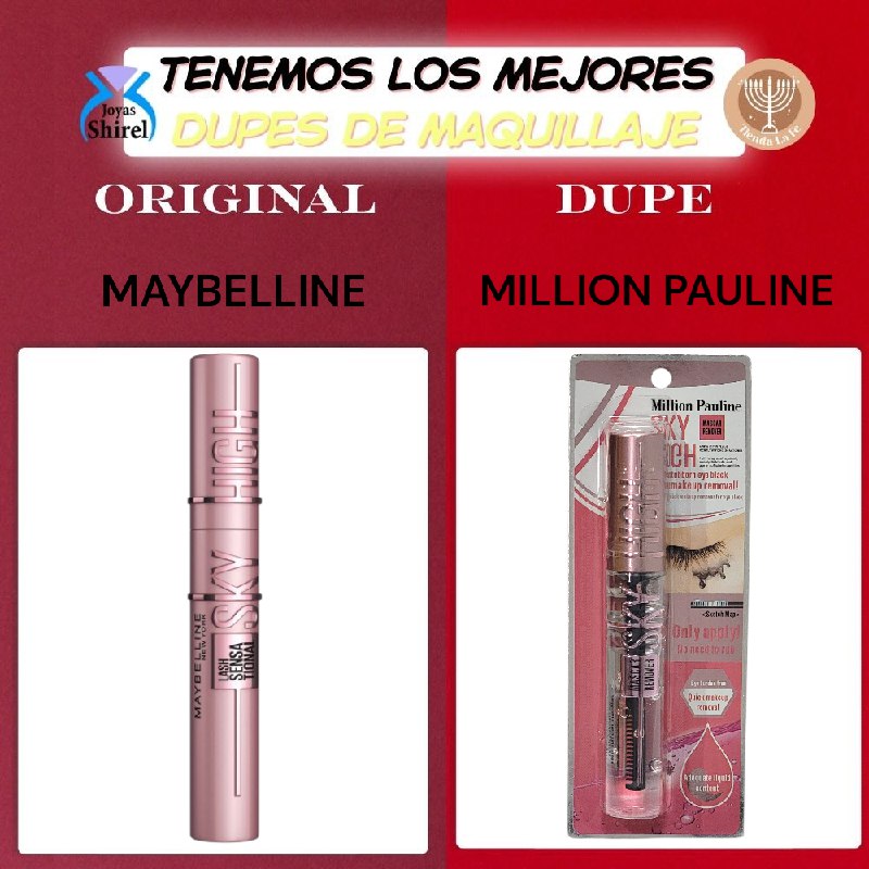 DESMAQUILLANTE DE RIMEL DUPE DE MAYBELLINE MILLION PAULINE 12ML