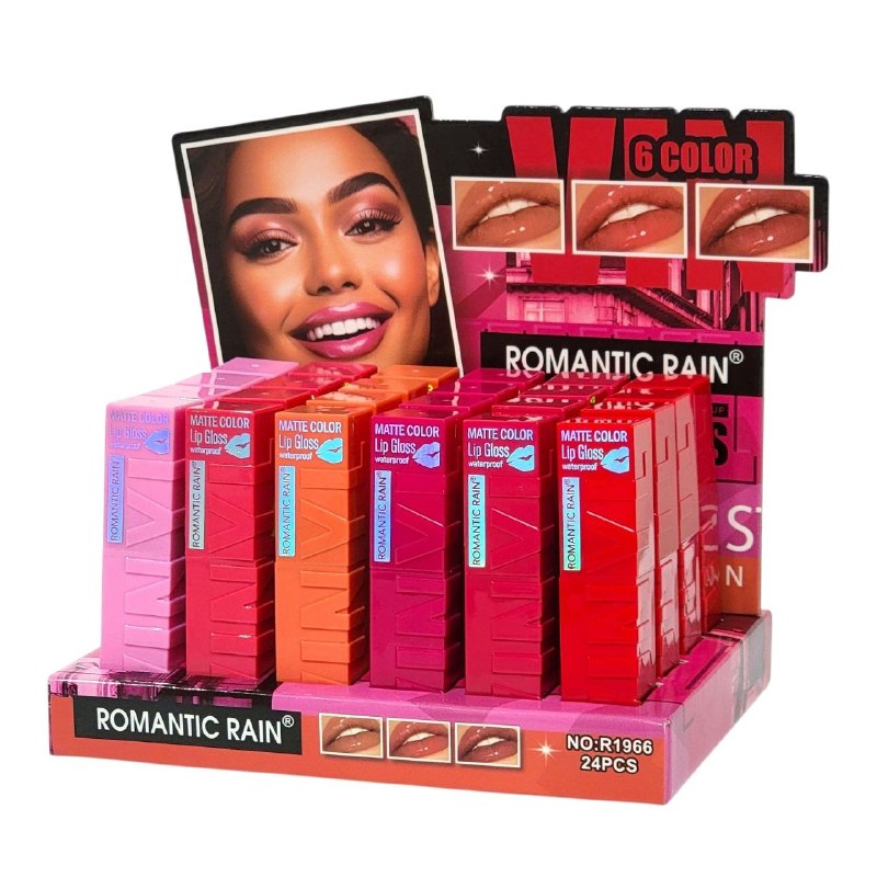 LIPSTICK LIQUIDO IMPERMEABLE DE LARGA DURACION ROMANTIC RAIN (DUPE DE MAYBELLINE)