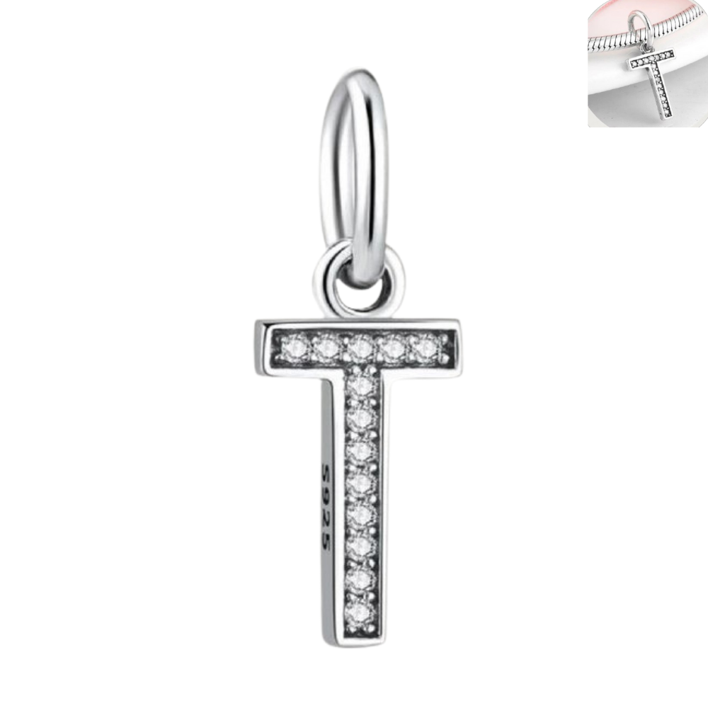PCHARM1806  COLGANTE LETRA T