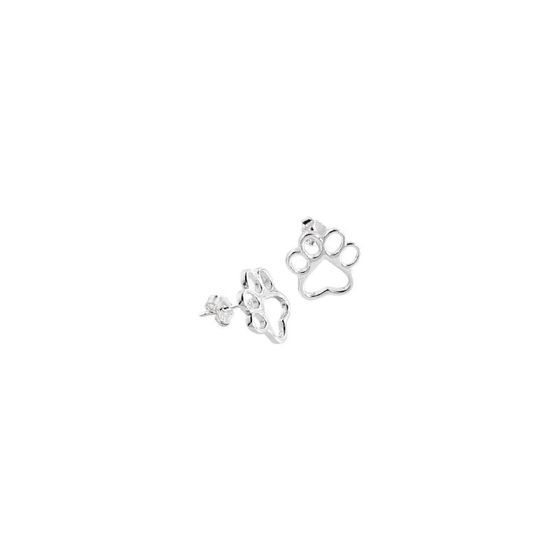 ARITO EN FORMA DE PATA DE PERRO DE PLATA 9.25 PESO: 2.1G