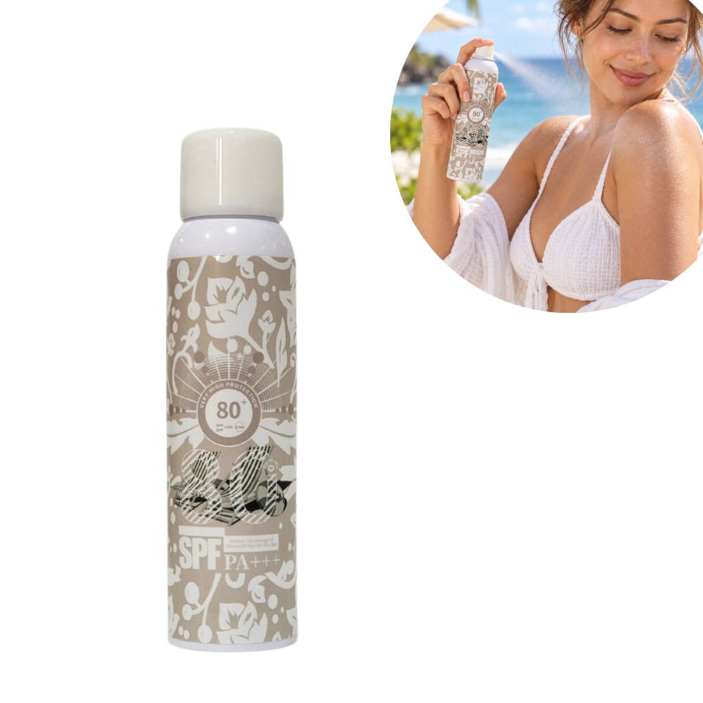 PROTECTOR SOLAR EN SPRAY BLANQUEADOR SPF80 HGZRLY DUPE DE LATTAFA YARA MOI
