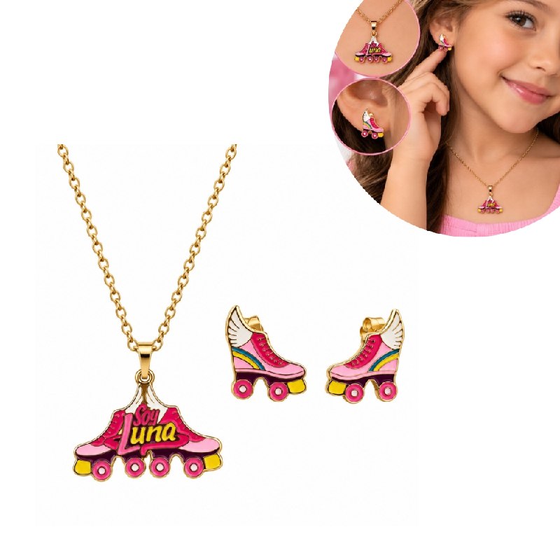 SET DE ENCHAPE STAINLESS STEEL PARA NIÑA