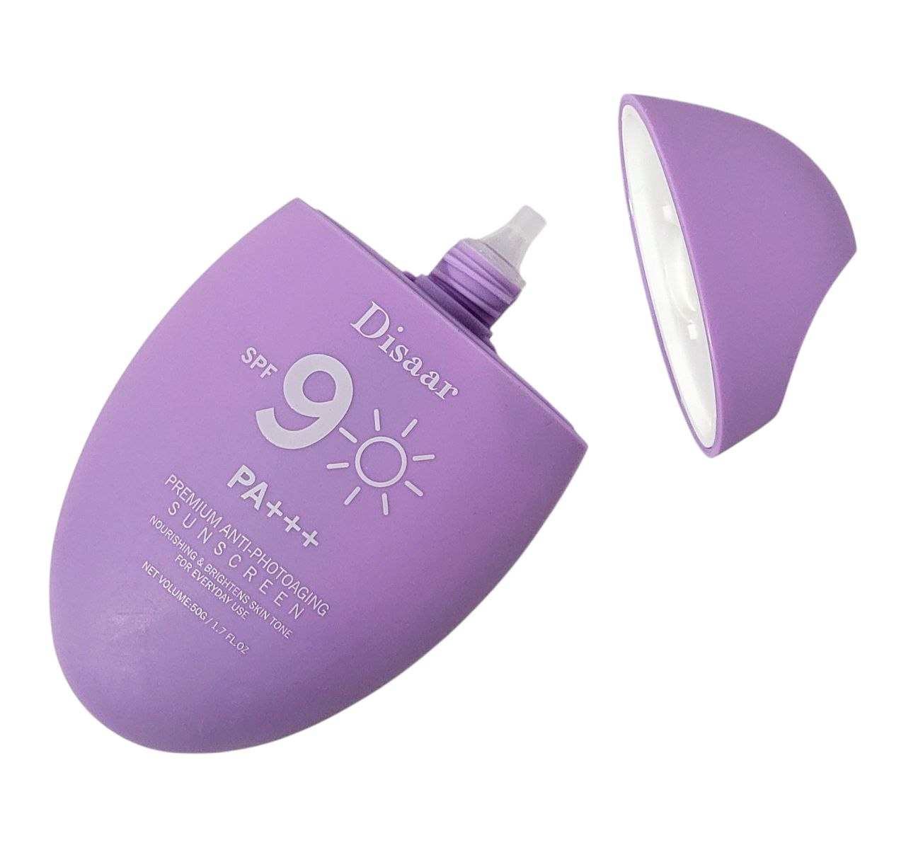 PROTECTOR SOLAR ANTIEDAD DIARIO DE ACABADO NUTRITIVO E ILUMINADOR SPF 90 PA+++ DISAAR 50G