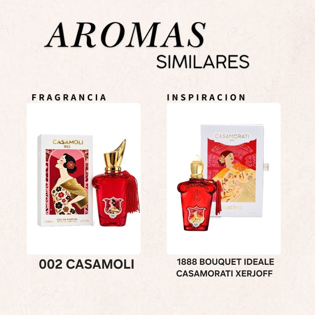 PERFUME ECONÓMICO 002 CASAMOLI EDP 100ML (M)