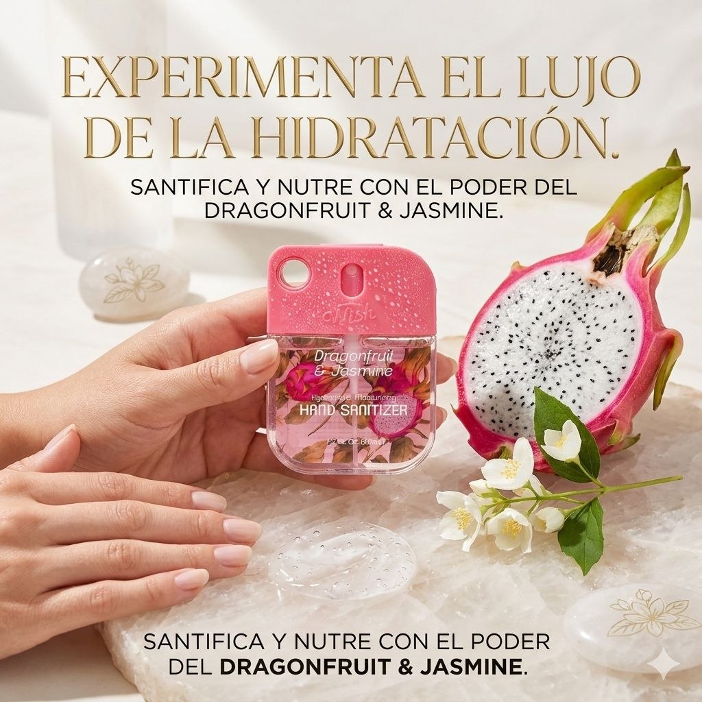 SPRAY DESINFECTANTE DE MANOS HIDRATANTE WISH 35ML