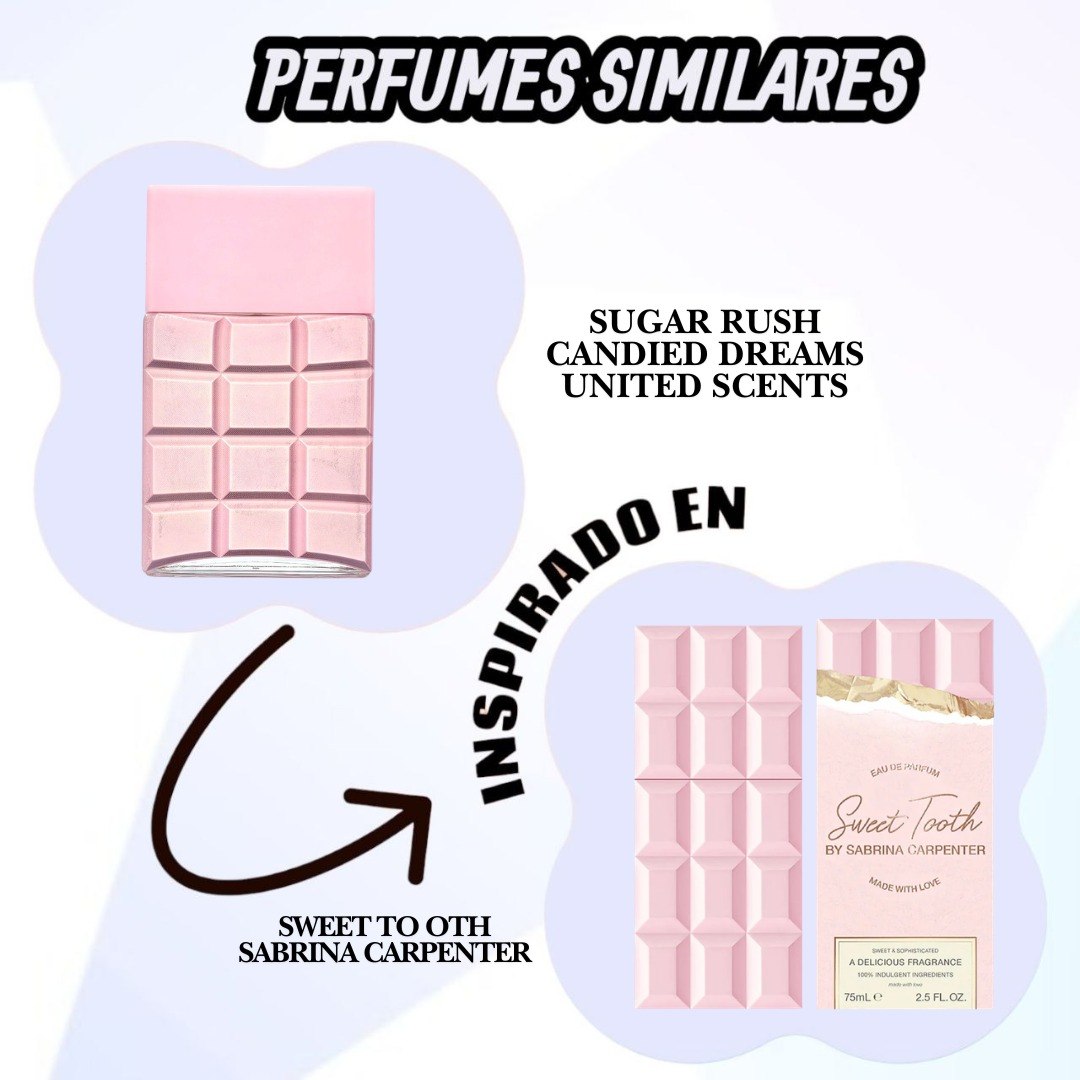 UNITED SCENTS SUGAR RUSH CANDIED DREAMS EDP 100ML (M) (AROMA SIMILAR A SABRINA CARPENTER SWEET TO OTH)