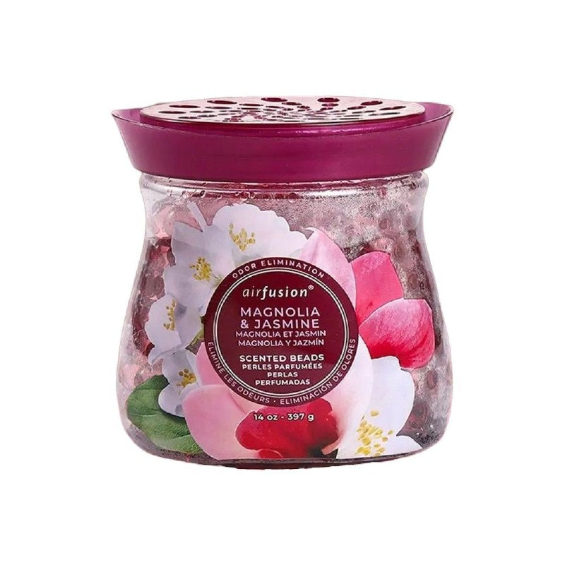 PERLAS AMBIENTADORAS AROMA A MAGNOLIA Y JAZMIN AIRFUSION 397G