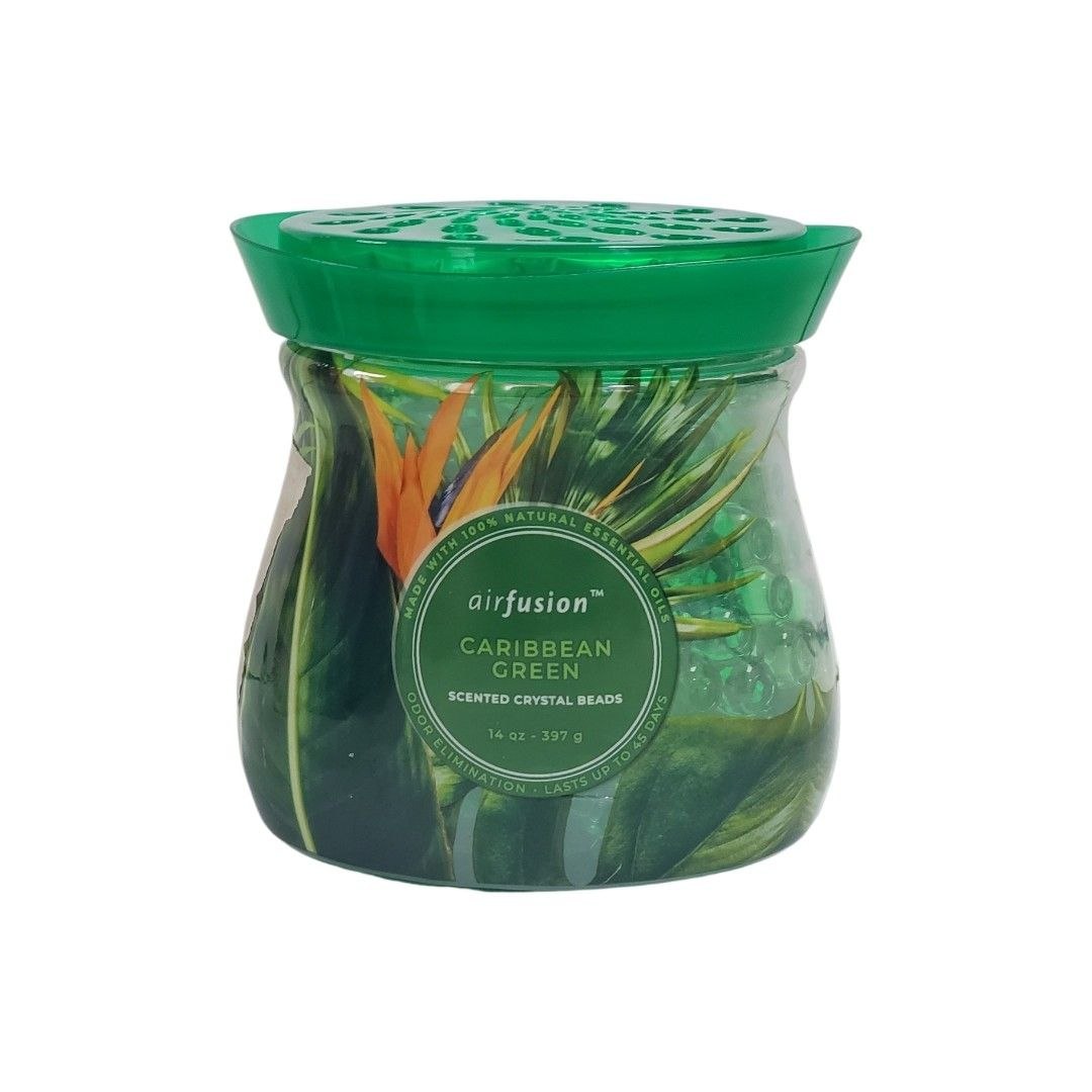 PERLAS AMBIENTADORAS AROMA A CARIBE VERDE AIRFUSION 397G
