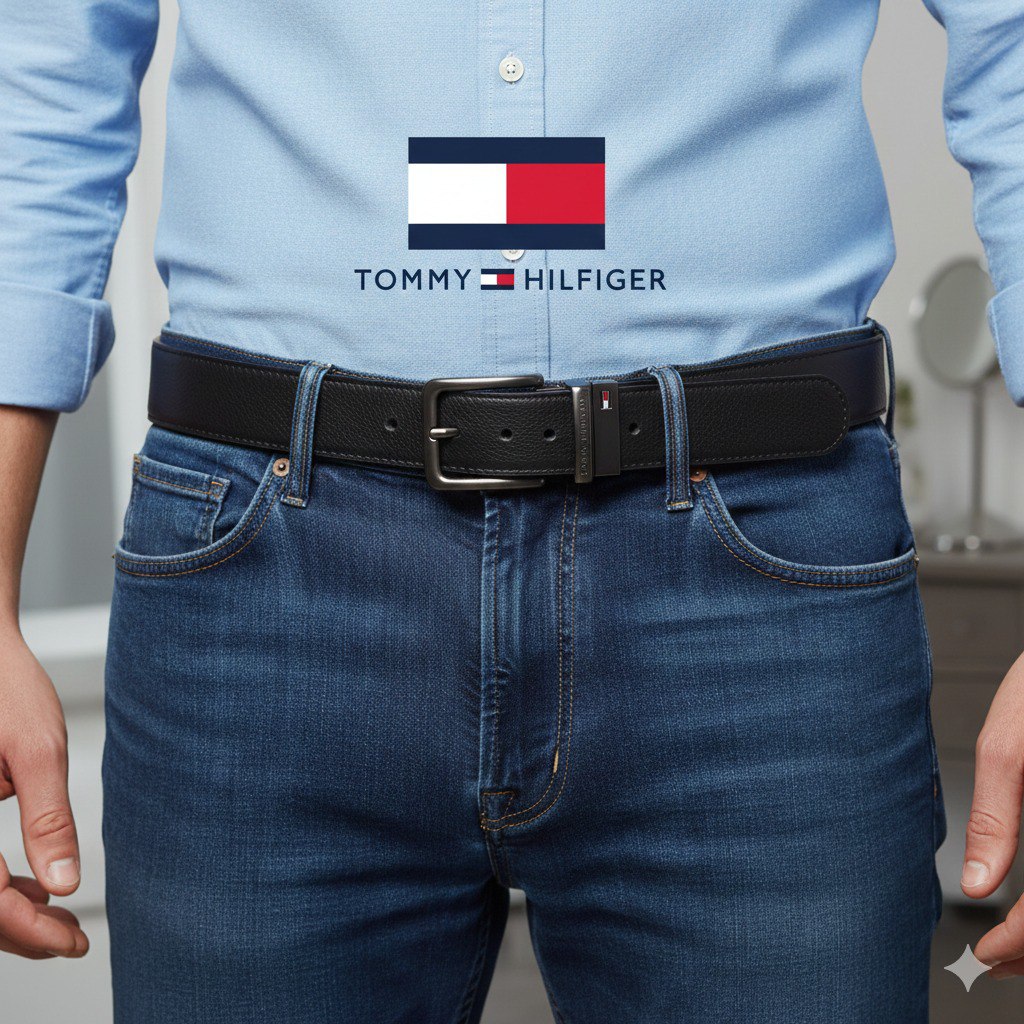 FAJA ORIGINAL TOMMY HILFIGER PARA CABALLERO TALLA M