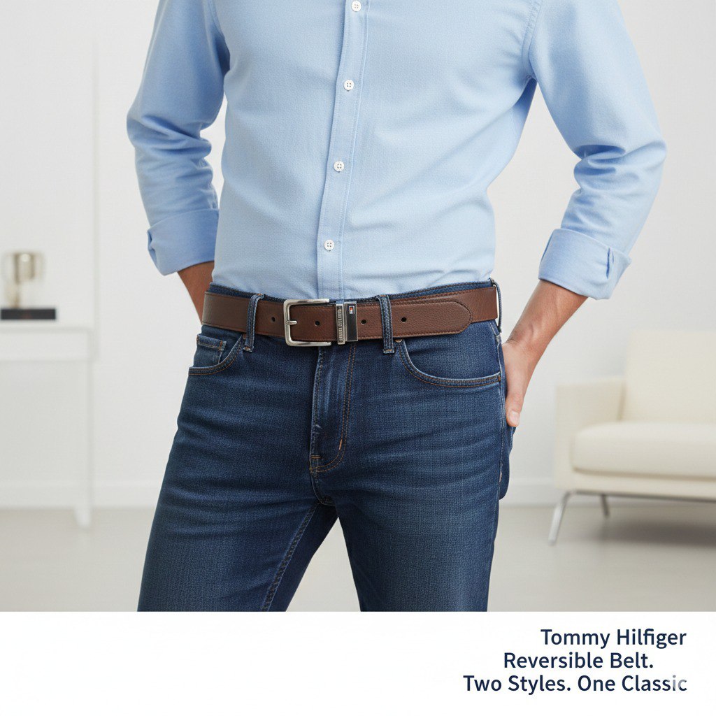 FAJA ORIGINAL TOMMY HILFIGER PARA CABALLERO TALLA L
